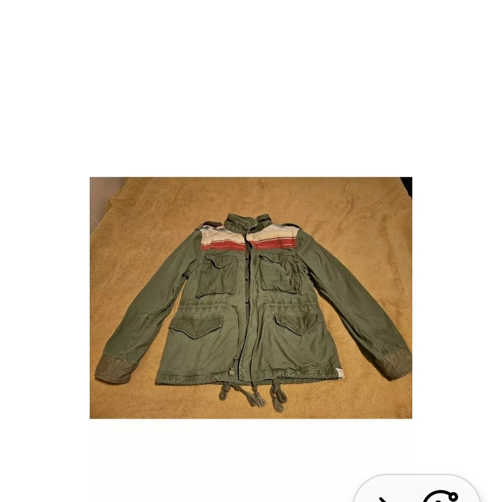 Polo Denim and Supply Serape Military Jacket Mens Med $80obo